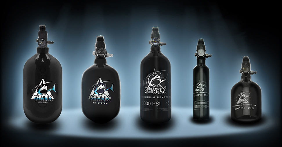 cylinders shark air system